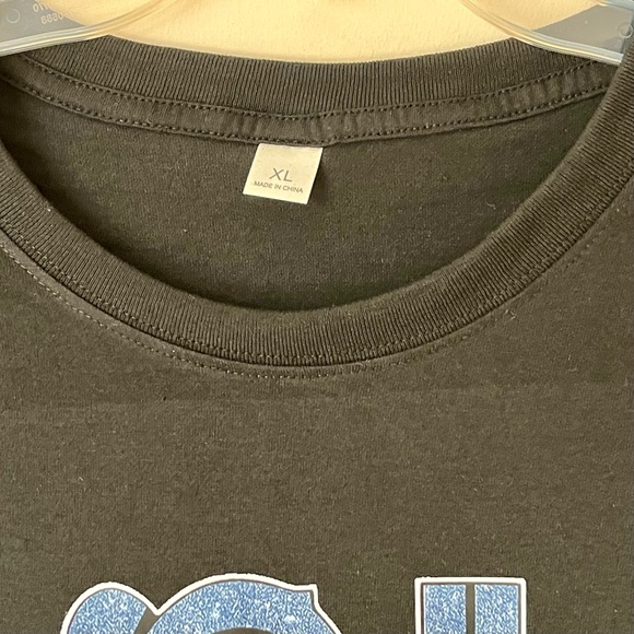 Vintage-Inspired 70s Soul Train T-Shirt XL Black Unisex. New without Tags - Picture 3 of 3